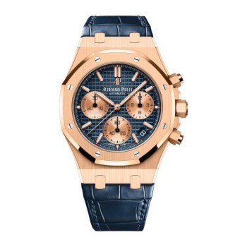 Réplica do Audemars Piguet Royal Oak Cronógrafo Automático 41 em Ouro Rosa 26239OR.OO.D315CR.01
