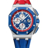 Relógio Audemars Piguet Royal Oak Offshore Cronógrafo Automático Bandeira Russa Aço Inoxidável 26400SO.OO.A502CA.01 Relógio Audemars Piguet Royal Oak Offshore Cronógrafo Automático Bandeira Russa Aço Inoxidável 26400SO.OO.A502CA.01