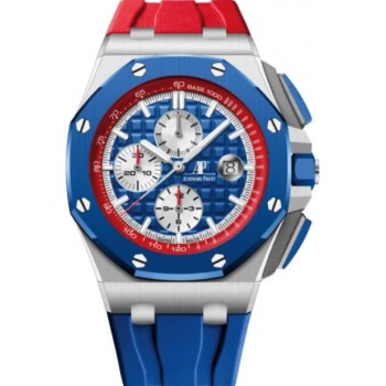 Relógio Audemars Piguet Royal Oak Offshore Cronógrafo Automático Bandeira Russa Aço Inoxidável 26400SO.OO.A502CA.01 Relógio Audemars Piguet Royal Oak Offshore Cronógrafo Automático Bandeira Russa Aço Inoxidável 26400SO.OO.A502CA.01