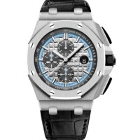 Relógio Audemars Piguet Royal Oak Offshore 44 em ouro branco 26417BC.OO.A002CR.01 Relógio Audemars Piguet Royal Oak Offshore 44 em ouro branco 26417BC.OO.A002CR.01