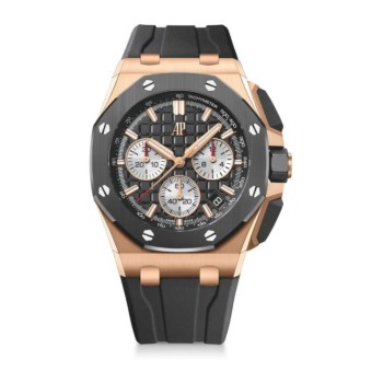 Réplica do Audemars Piguet Royal Oak Offshore Selfwinding 43 em ouro rosa 26420RO.OO.A002CA.01 Réplica do Audemars Piguet Royal Oak Offshore Selfwinding 43 em ouro rosa 26420RO.OO.A002CA.01
