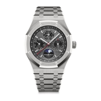 Réplicas do Audemars Piguet Royal Oak Calendário Perpétuo 41 Titânio 26609TI.OO.1220TI.01 Réplicas do Audemars Piguet Royal Oak Calendário Perpétuo 41 Titânio 26609TI.OO.1220TI.01