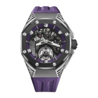 Réplica do Audemars Piguet Royal Oak Concept Black Panther Flying Tourbillon 26620IO.OO.D077CA.01 Réplica do Audemars Piguet Royal Oak Concept Black Panther Flying Tourbillon 26620IO.OO.D077CA.01