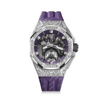 Réplica do Audemars Piguet Royal Oak Concept Black Panther Flying Tourbillon em ouro branco 26623BC.GG.D077CA.01 Réplica do Audemars Piguet Royal Oak Concept Black Panther Flying Tourbillon em ouro branco 26623BC.GG.D077CA.01