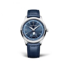 Relógio Jaeger-LeCoultre Master Control Calendar em aço inoxidável com mostrador azul, modelo 4148480 Relógio Jaeger-LeCoultre Master Control Calendar em aço inoxidável com mostrador azul, modelo 4148480