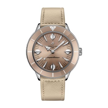 Réplica do relógio Breitling Superocean Heritage '57 Pastel Paradise Bege 38 mm Feminino A10340A41A1X1 Réplica do relógio Breitling Superocean Heritage '57 Pastel Paradise Bege 38 mm Feminino A10340A41A1X1