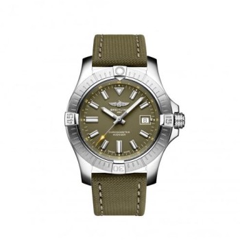 Relógio Breitling Avenger Automático 43 em Aço Inoxidável com Mostrador Verde A17318101L1X1 Relógio Breitling Avenger Automático 43 em Aço Inoxidável com Mostrador Verde A17318101L1X1