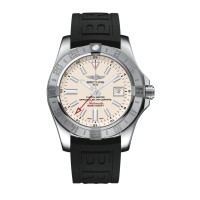 Réplica do Breitling Avenger II GMT Automático 43 em Aço A32390111G1S1 Réplica do Breitling Avenger II GMT Automático 43 em Aço A32390111G1S1