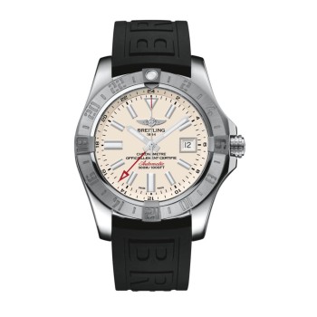 Réplica do Breitling Avenger II GMT Automático 43 em Aço A32390111G1S1