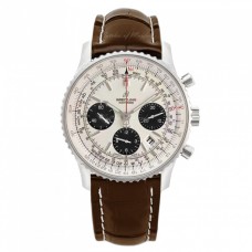Breitling Navitimer 1 B01 Cronógrafo 43 Aço AB0121211G1P2 Breitling Navitimer 1 B01 Cronógrafo 43 Aço AB0121211G1P2