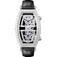 Réplica Cartier Tonneau Skeleton XL Platina Diamante HPI01291 Réplica Cartier Tonneau Skeleton XL Platina Diamante HPI01291