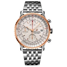 Breitling Navitimer 1 Cronógrafo 41 Aço e ouro vermelho U13324211G1A1 Breitling Navitimer 1 Cronógrafo 41 Aço e ouro vermelho U13324211G1A1