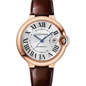 Réplica do relógio masculino Cartier Ballon Bleu com mostrador prateado WGBB0035 Réplica do relógio masculino Cartier Ballon Bleu com mostrador prateado WGBB0035