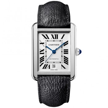 Cartier Tank Solo XL com pulseira de aço WGSA0029
