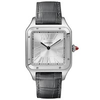 Cartier Santos Dumont Edição Limitada Platina "Le Bresil" WGSA0034