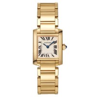 Relógio Cartier Tank Française Pequeno em Ouro Amarelo WGTA0031 Relógio Cartier Tank Française Pequeno em Ouro Amarelo WGTA0031