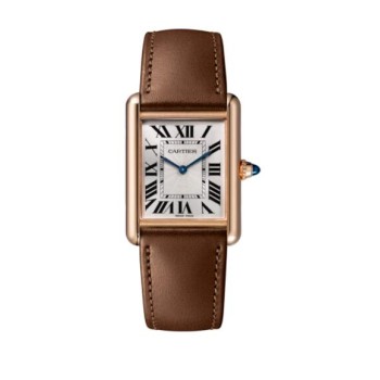 Relógio Cartier Tank Louis Modelo Grande em Ouro Rosa WGTA0062 Relógio Cartier Tank Louis Modelo Grande em Ouro Rosa WGTA0062