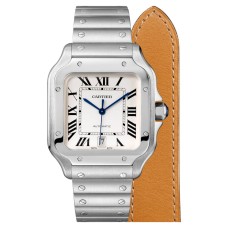 Cartier Santos De Cartier Grande Masculino WSSA0018
