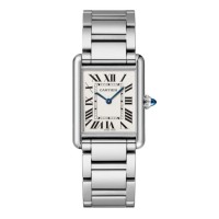 Pulseira Cartier Tank Must De Cartier tamanho grande (imitação) WSTA0052