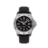 Pulseira Breitling Avenger Automatic GMT 44 A323201A1B1X1 em aço inoxidável preta Ecomm Pulseira Breitling Avenger Automatic GMT 44 A323201A1B1X1 em aço inoxidável preta Ecomm