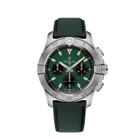 Breitling Avenger B01 Cronógrafo 42 AB0146101L1X1 Pulseira Verde em Aço Inoxidável Breitling Avenger B01 Cronógrafo 42 AB0146101L1X1 Pulseira Verde em Aço Inoxidável