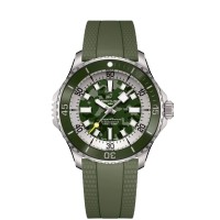 Breitling SuperOcean Automatic 46 Super Diver E10379D31L1S1 Titanium Green Rubber Camouflage Breitling SuperOcean Automatic 46 Super Diver E10379D31L1S1 Titanium Green Rubber Camouflage