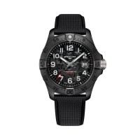 Breitling Avenger Automático 42 S17328101B1X1 Night Mission Pulseira Preta Breitling Avenger Automático 42 S17328101B1X1 Night Mission Pulseira Preta
