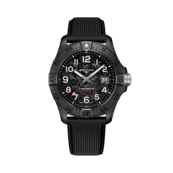 Breitling Avenger Automático 42 S17328101B1X1 Night Mission Pulseira Preta Breitling Avenger Automático 42 S17328101B1X1 Night Mission Pulseira Preta