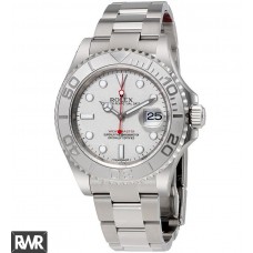 Rolex Yacht-Master 40 Platinum Dial de aço inoxidável 116622PLSO Réplica relogio