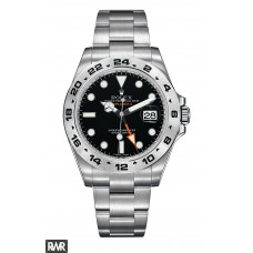 Rolex Explorer II Oyster Perpetual 216570–77210 Black Dial Réplica relogio