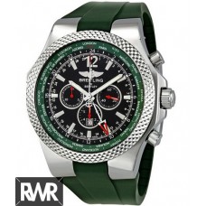 Réplica relogio Breitling para Bentley GMT Green Dial cronógrafo Homens A47362S4-B919