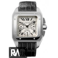 Réplica Cartier Santos 100 Cronógrafo Automático W20090X8