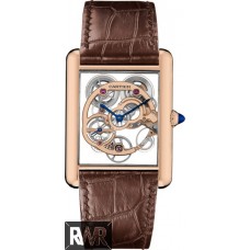 Copiar Cartier Tank Louis Skeleton Sapphire WHTA0002