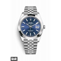 Copiar Rolex Datejust 41 Oystersteel 126300 Blue Dial