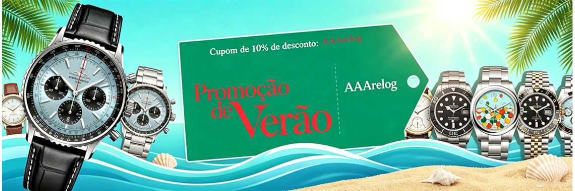 10%off réplicas relógios 2025 xmas
