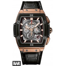 Réplica do relógio Hublot Spirit of Big Bang King Gold Cerâmica 601.OM.0183.LR