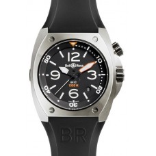 Réplica Bell & Ross Marine BR 02-92 Aço