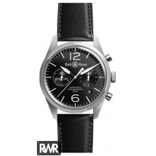 Copiar Bell & Ross Vintage Original BR 126 Marque Preto