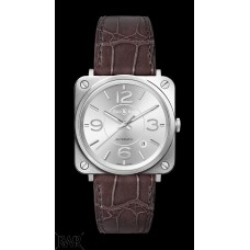 Copiar Bell & Ross BR S OFFICER SILVER