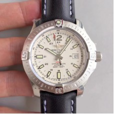 Réplica Breitling Colt Automático 44MM A1738811-G791-435X-A20BA.1 Mostrador branco de aço inoxidável