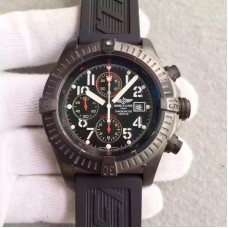 Réplica Breitling Super Avenger Limited Edition M13370 PVD Black Dial