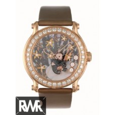 Réplica Chopard Superb Lady's Happy Sport Diamond and Gem-set Panda