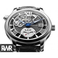 Réplica Chopard LUC Tourbillon Tech Strike One Masculino 168510-3001