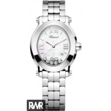 Copiar Chopard Happy Sport Oval Quartz Ladies 278546-3003