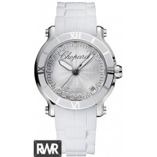 Copiar Chopard Happy Sport Round Quartzo 36mm Senhoras 278551-3001