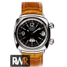 Réplica do relógio Panerai Radiomir GMT/Alarme PAM 00046