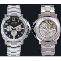 Réplica Panerai Edition Luminor Chrono Titânio / Aço PAM 00052