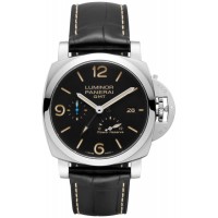Réplica do relógio Panerai Luminor 1950 3 Dias GMT Reserva de Energia Automática Acciaio 44mm PAM01321