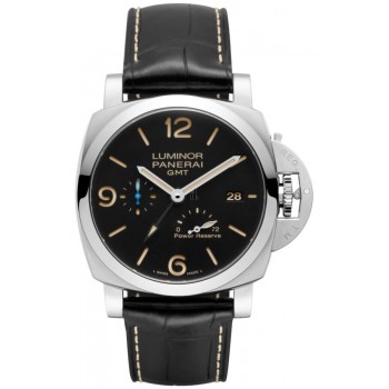 Réplica do relógio Panerai Luminor 1950 3 Dias GMT Reserva de Energia Automática Acciaio 44mm PAM01321