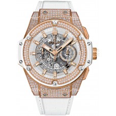 Hublot King Power Gold White Pave 701.OE.0128.GR.1704